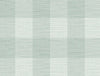 Seabrook Rugby Gingham Sea Glass Wallpaper
