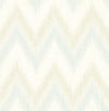 Seabrook Regent Flamestitch Stringcloth Sea Glass And Eggshell Wallpaper