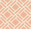 Seabrook Block Trellis Melon and Arrowroot Wallpaper