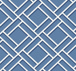 Seabrook Block Trellis Coastal Blue and Navy Wallpaper