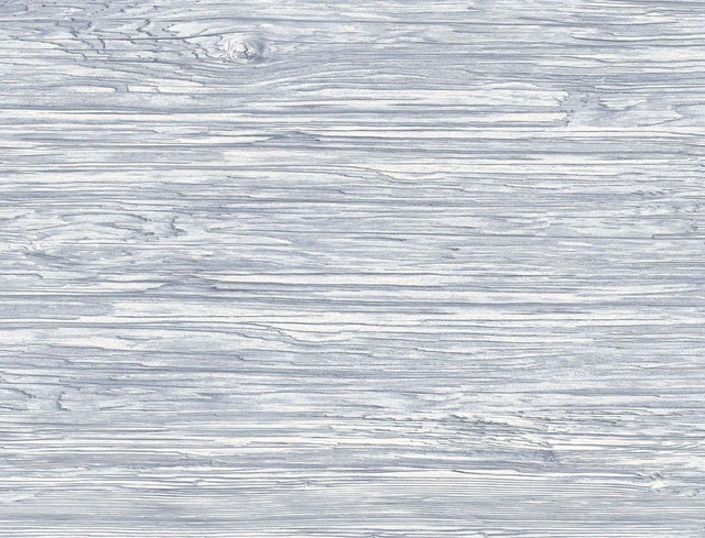 Seabrook Washed Shiplap Embossed Vinyl Blue Mist Wallpaper