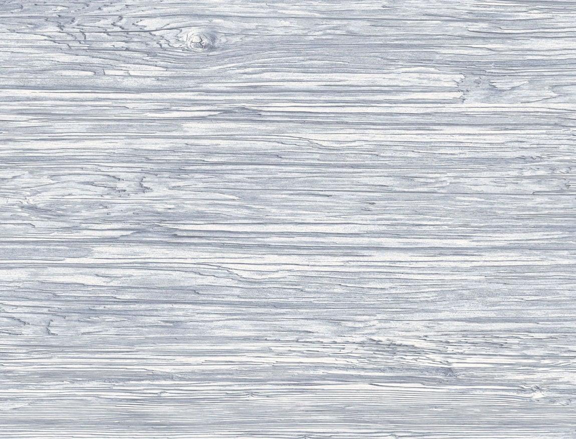 Seabrook Washed Shiplap Embossed Vinyl Blue Wallpaper