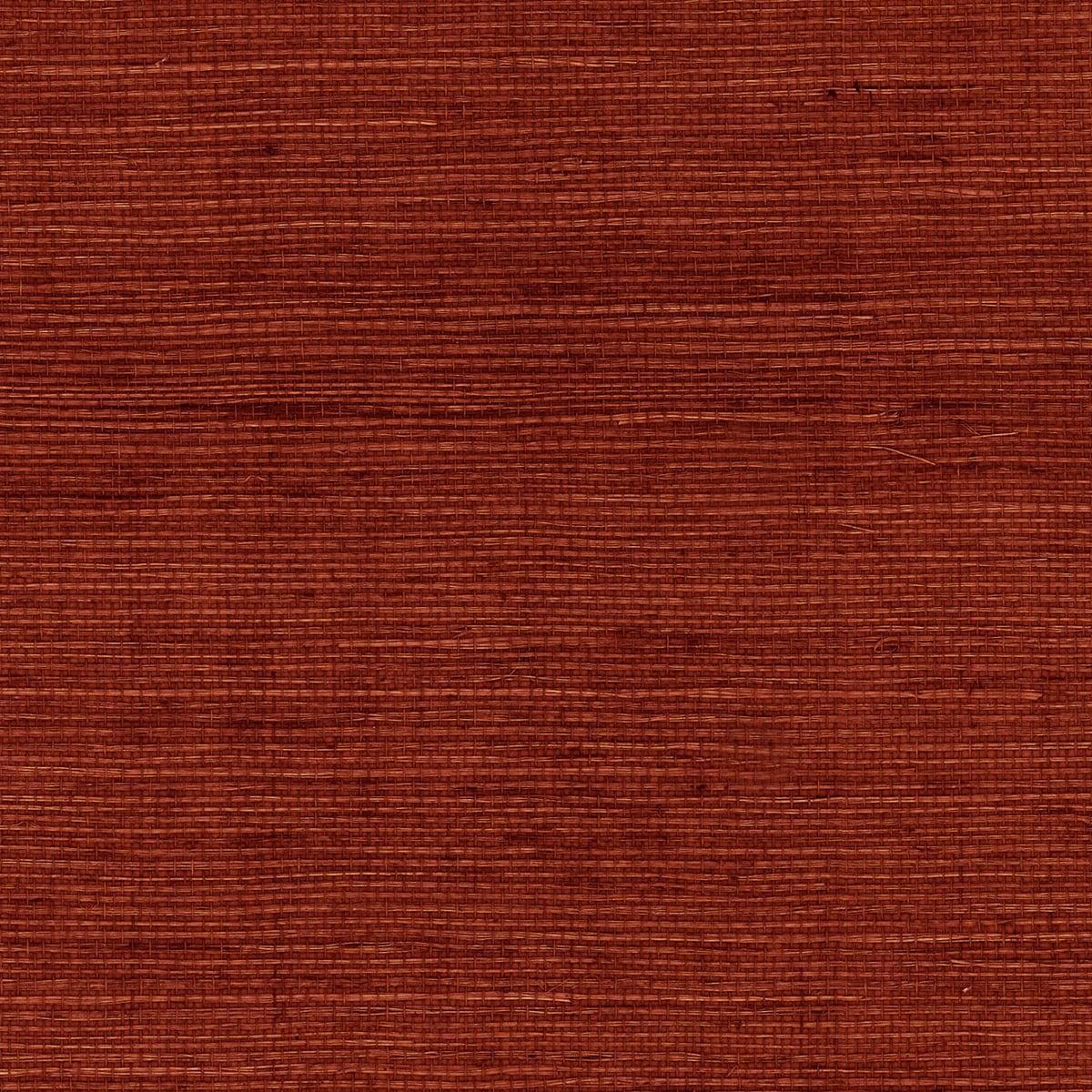 Seabrook Sisal Grasscloth Cabernet Wallpaper
