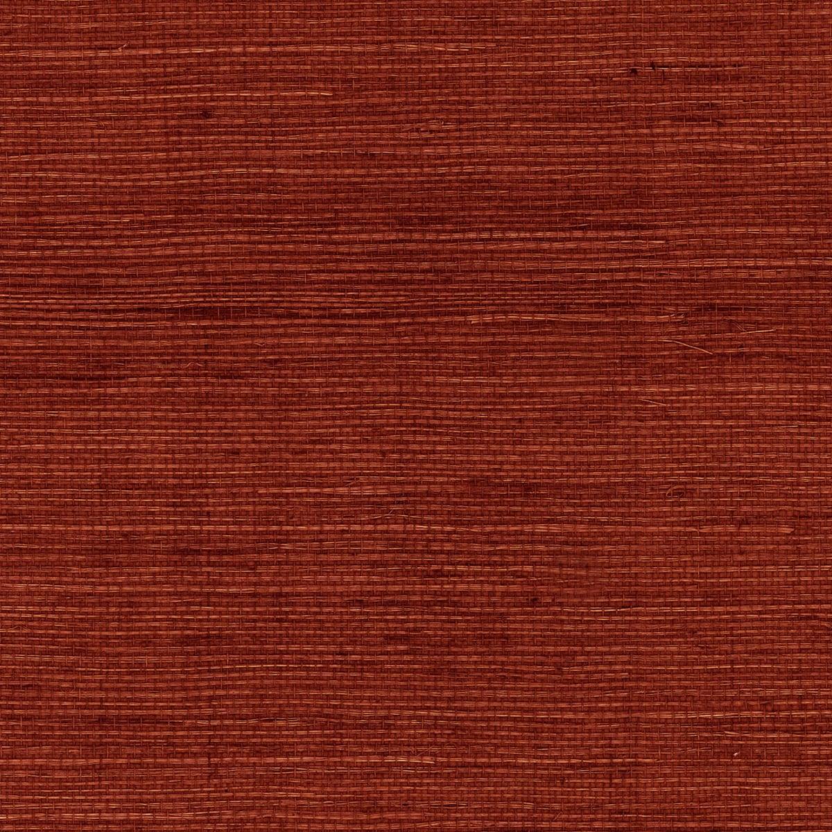 Seabrook Sisal Grasscloth Red Wallpaper