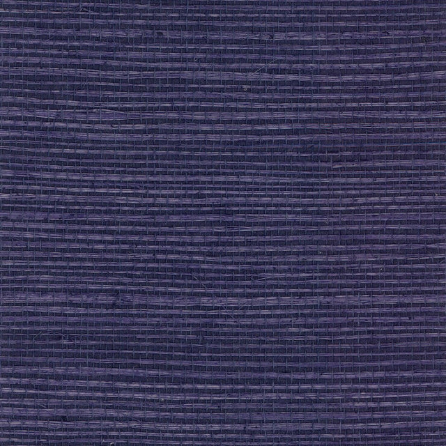 Seabrook Sisal Grasscloth Indigo Wallpaper