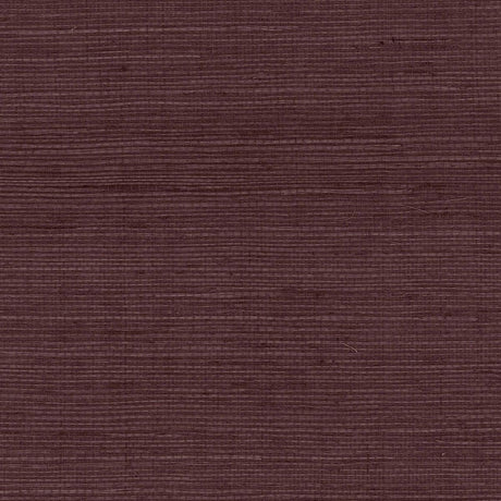 Seabrook Sisal Grasscloth Purple Wallpaper