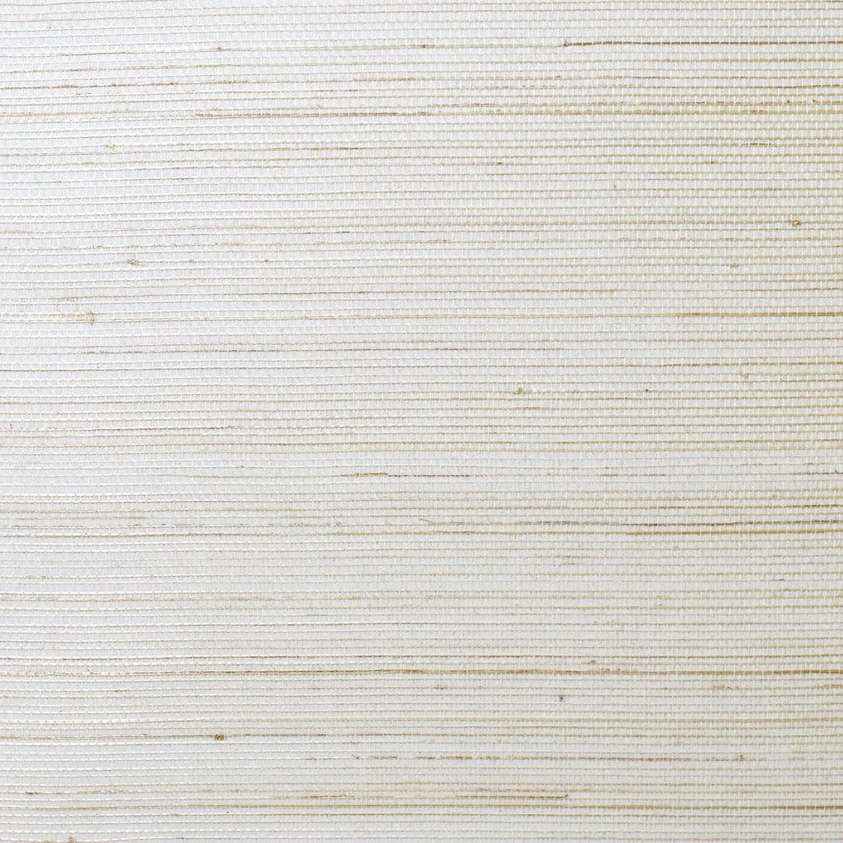 Seabrook Abaca Grasscloth Off-White Wallpaper