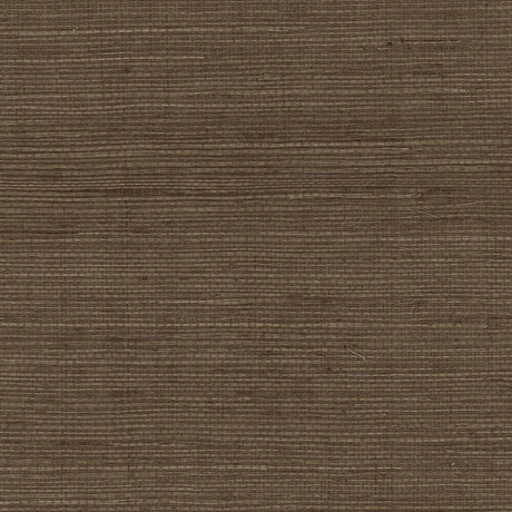 Seabrook Sisal Grasscloth Ash Brown Wallpaper