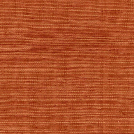Seabrook Sisal Grasscloth Blood Orange Wallpaper