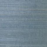 Seabrook Abaca Grasscloth Bluestone Wallpaper