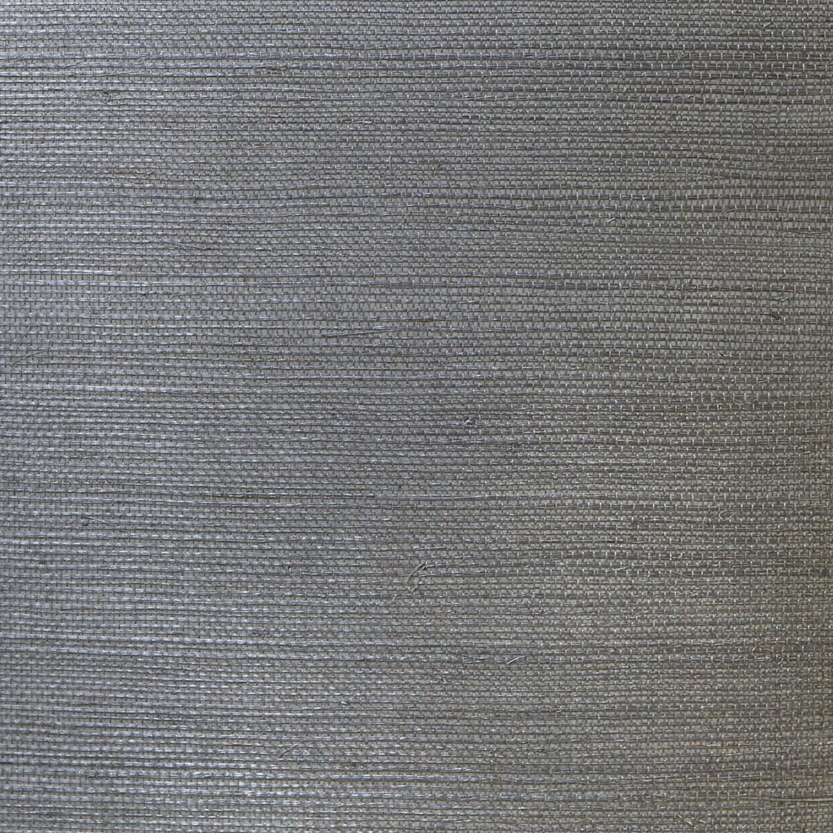 Seabrook Sisal Grasscloth Graphite Wallpaper