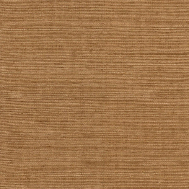 Seabrook Sisal Grasscloth Golden Walnut Wallpaper