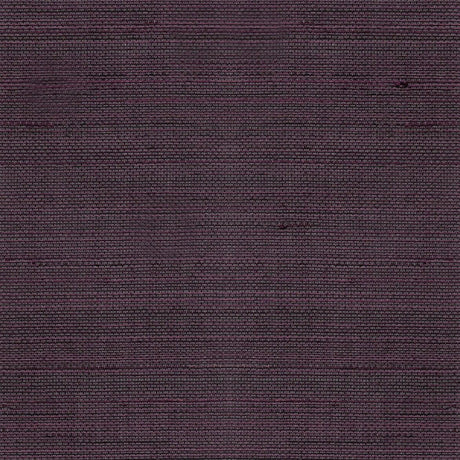 Seabrook Abaca Grasscloth Deep Plum Wallpaper