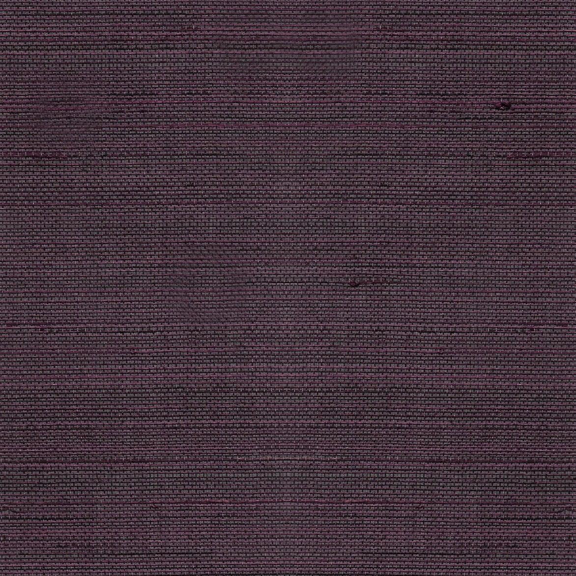 Seabrook Abaca Grasscloth Purple Wallpaper