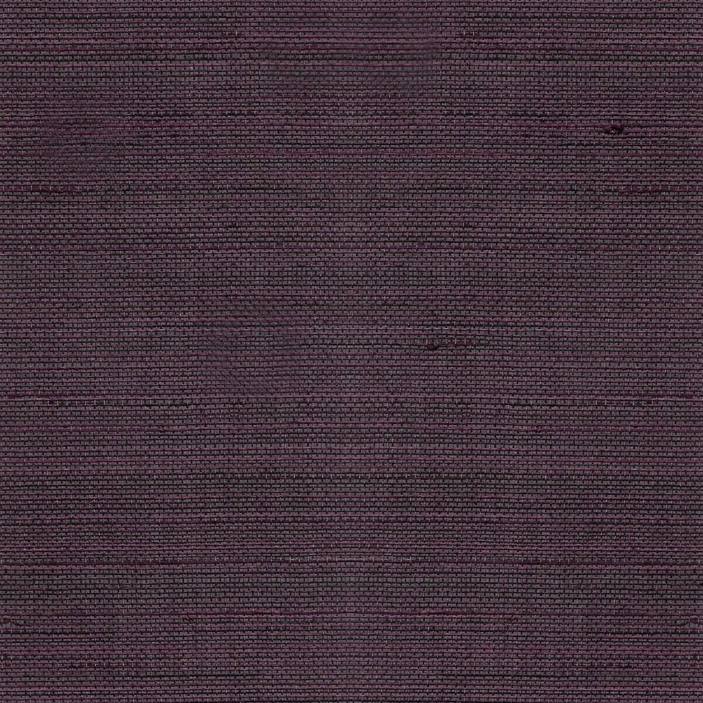 Seabrook Abaca Grasscloth Purple Wallpaper