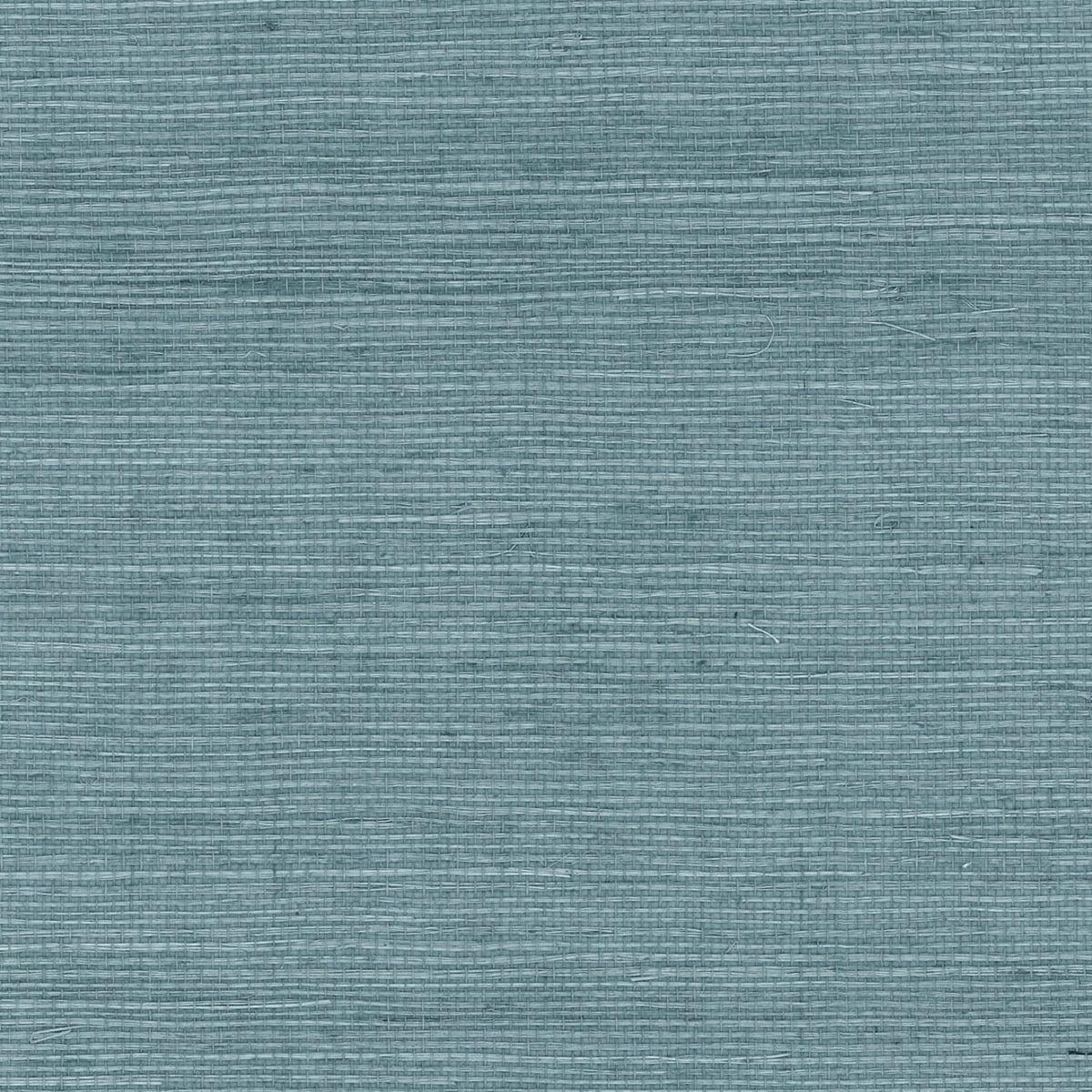 Seabrook Sisal Grasscloth Blue Wallpaper