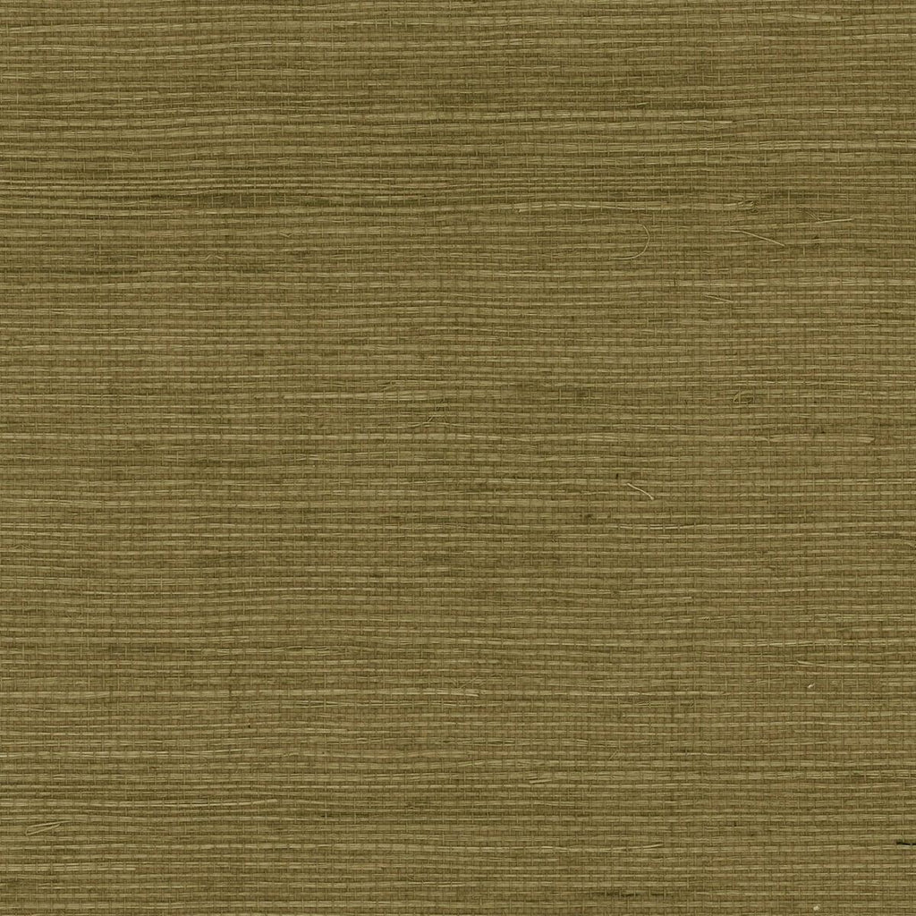 Seabrook Sisal Grasscloth Green Wallpaper