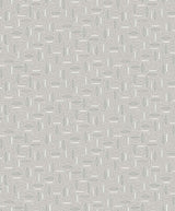 Seabrook Pip Geo Grey Wallpaper
