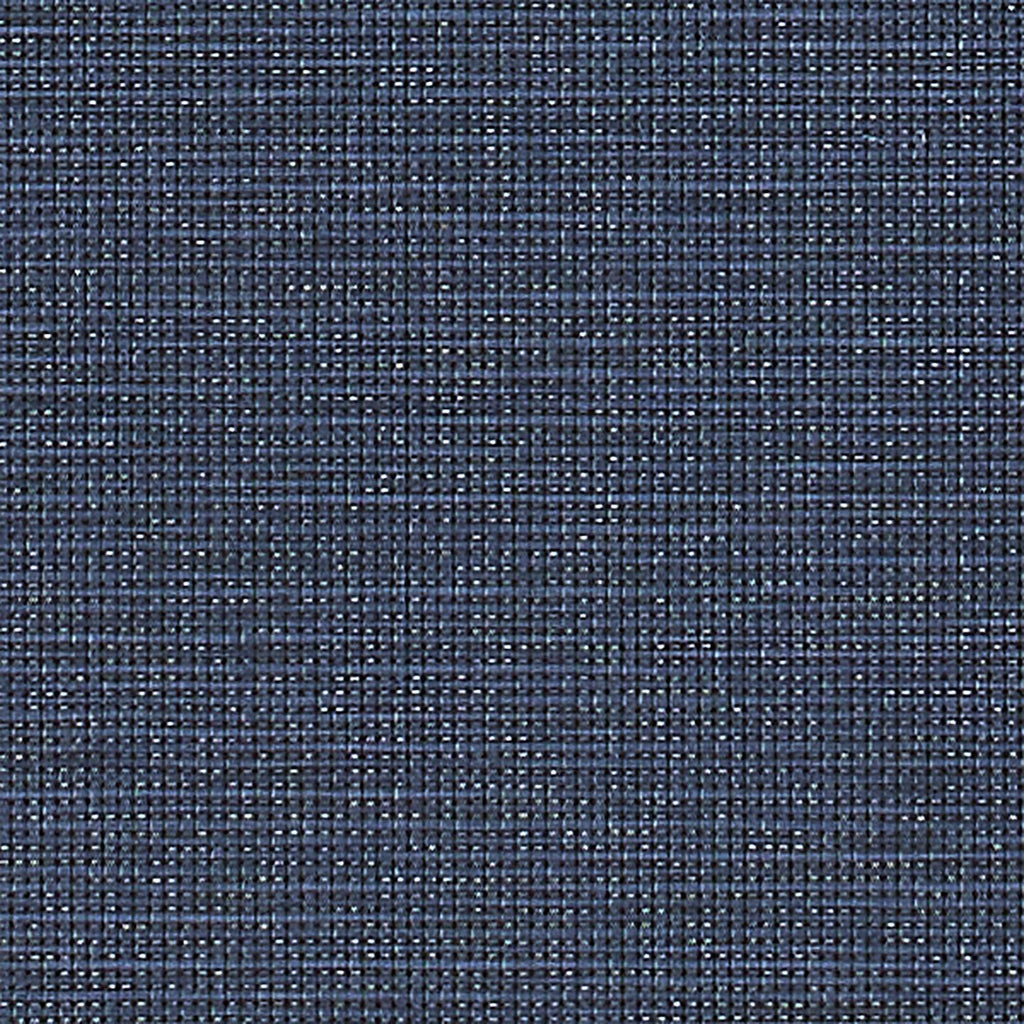 Phillip Jeffries Vinyl Shimmer Weave Navy Pinwheel Wallpaper