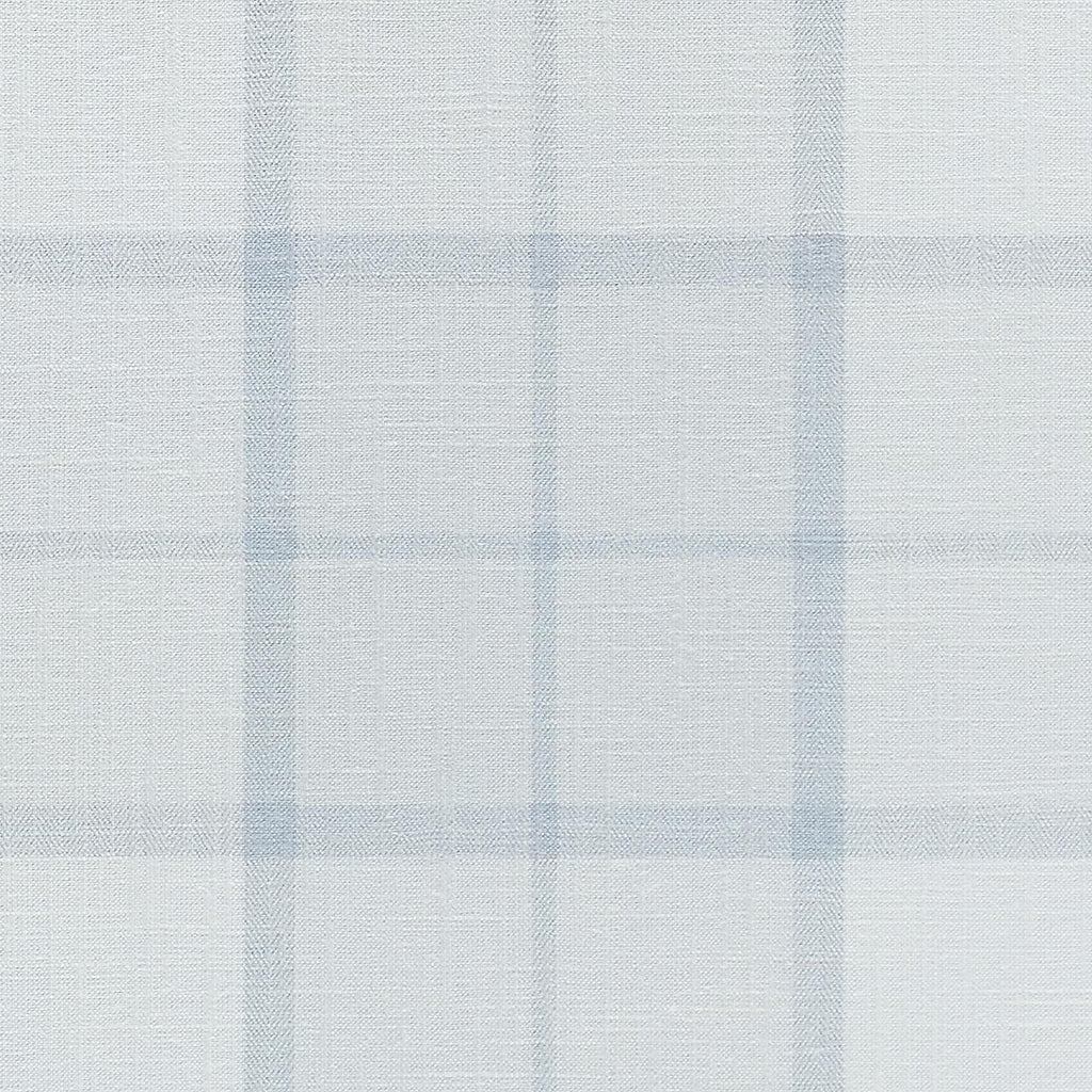 Phillip Jeffries House of Plaid White with Grey Wallpaper