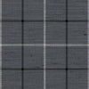 Phillip Jeffries House Of Plaid Grey With Black Wallpaper