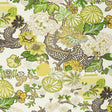 Schumacher Chiang Mai Dragon Citrus Fabric