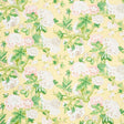 Schumacher Bermuda Blossoms Yellow Fabric