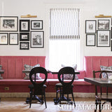 Schumacher Maxwell Charcoal Fabric