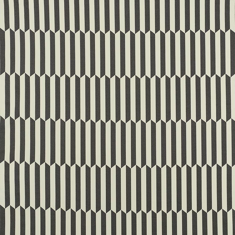 Schumacher Maxwell Charcoal Fabric