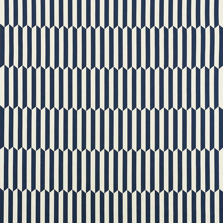 Schumacher Maxwell Navy Fabric