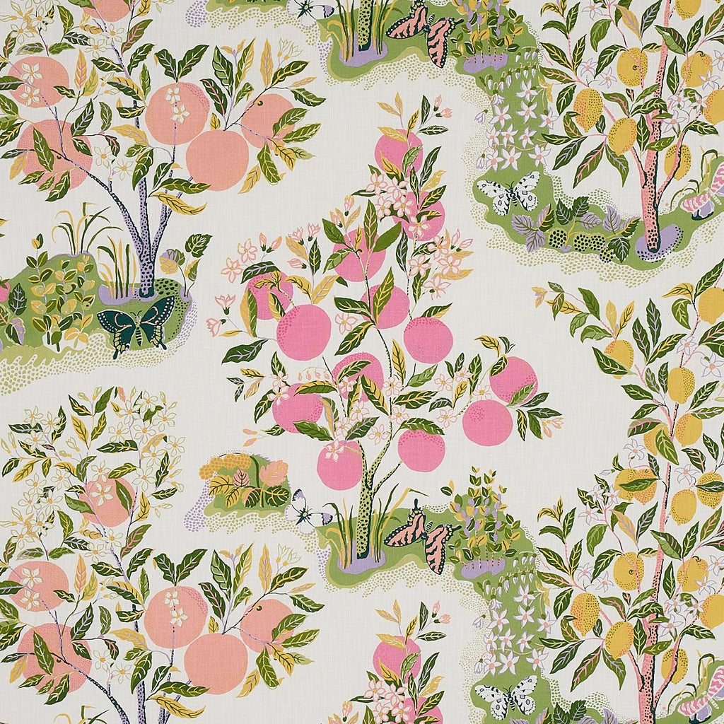 Schumacher Citrus Garden Indoor/Outdoor Garden Fabric – DecoratorsBest