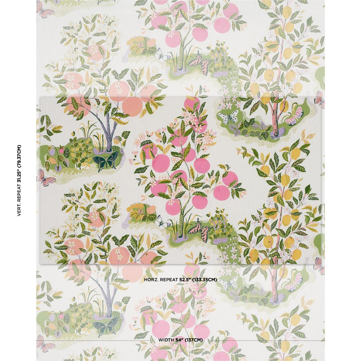 Schumacher Citrus Garden Indoor/Outdoor Garden Fabric