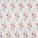 Schumacher Khilana Floral Delft & Rose Fabric