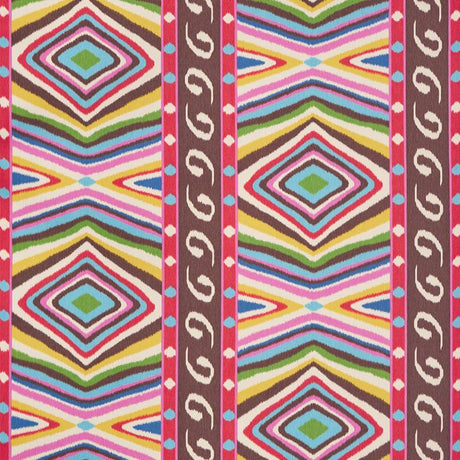 Schumacher Terence Ikat Multi Fabric