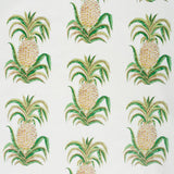 Schumacher Pineapples Chintz Ivory Fabric