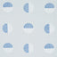 Schumacher Ando Hand Block Print Chambray Fabric
