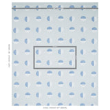 Schumacher Ando Hand Block Print Chambray Fabric