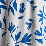 Schumacher Laurel Navy Fabric