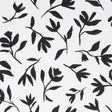 Schumacher Laurel Black Fabric