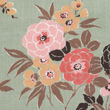 Schumacher Valentina Floral Green Fabric
