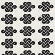 Schumacher Penelope Knot Black Fabric