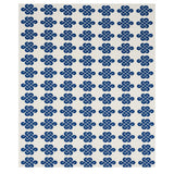 Schumacher Penelope Knot Blue Fabric