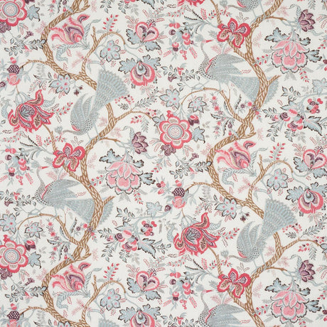 Schumacher Aveline Linen Rose Fabric