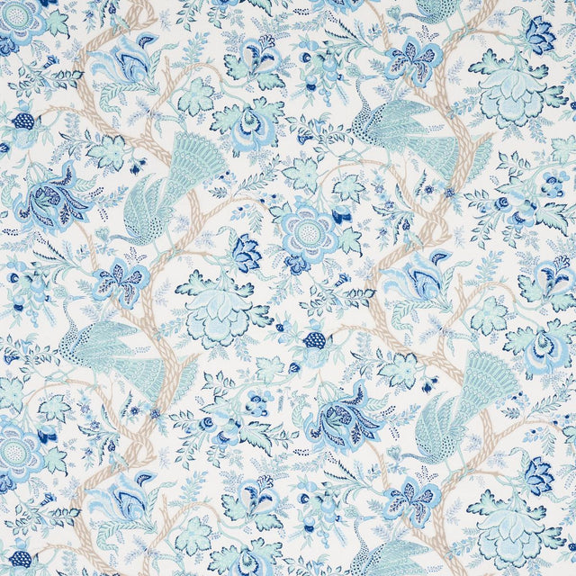 Schumacher Aveline Linen Seaglass Fabric