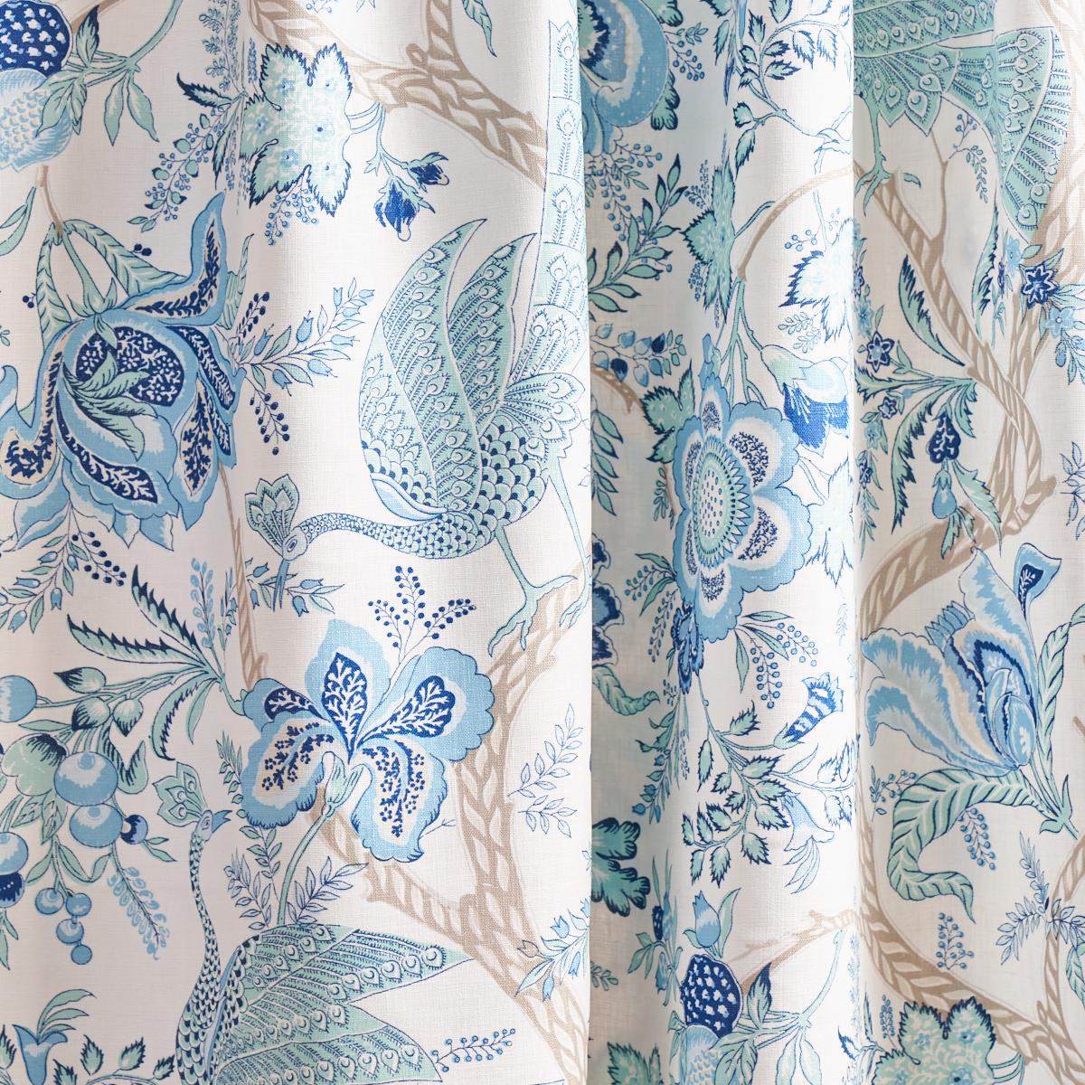 Schumacher Aveline Linen Seaglass Fabric