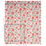 Schumacher Mirabelle Cherry And Blush Fabric