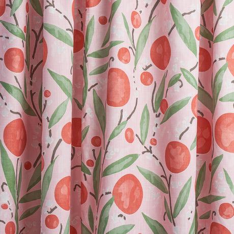 Schumacher Mirabelle Cherry And Blush Fabric