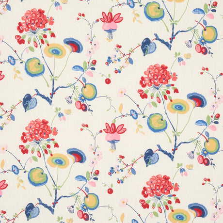 Schumacher Vasily Linen Multi Fabric