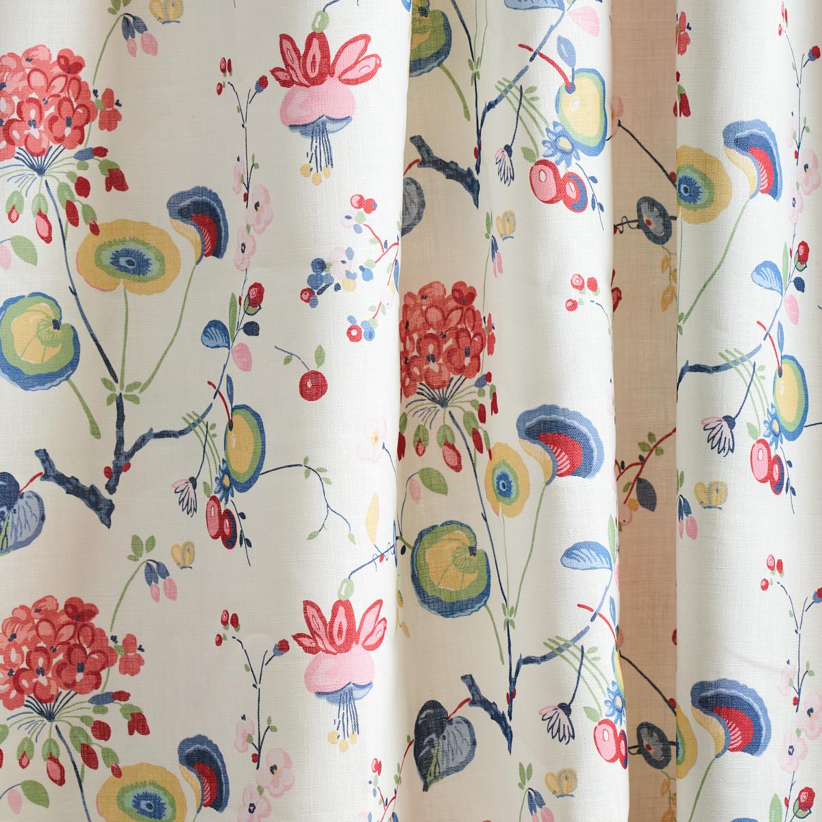 Schumacher Vasily Linen Multi Fabric