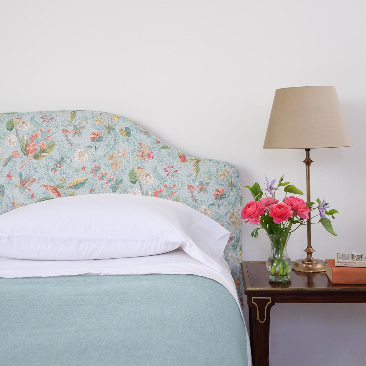 Schumacher Blackwell Linen Sky Fabric